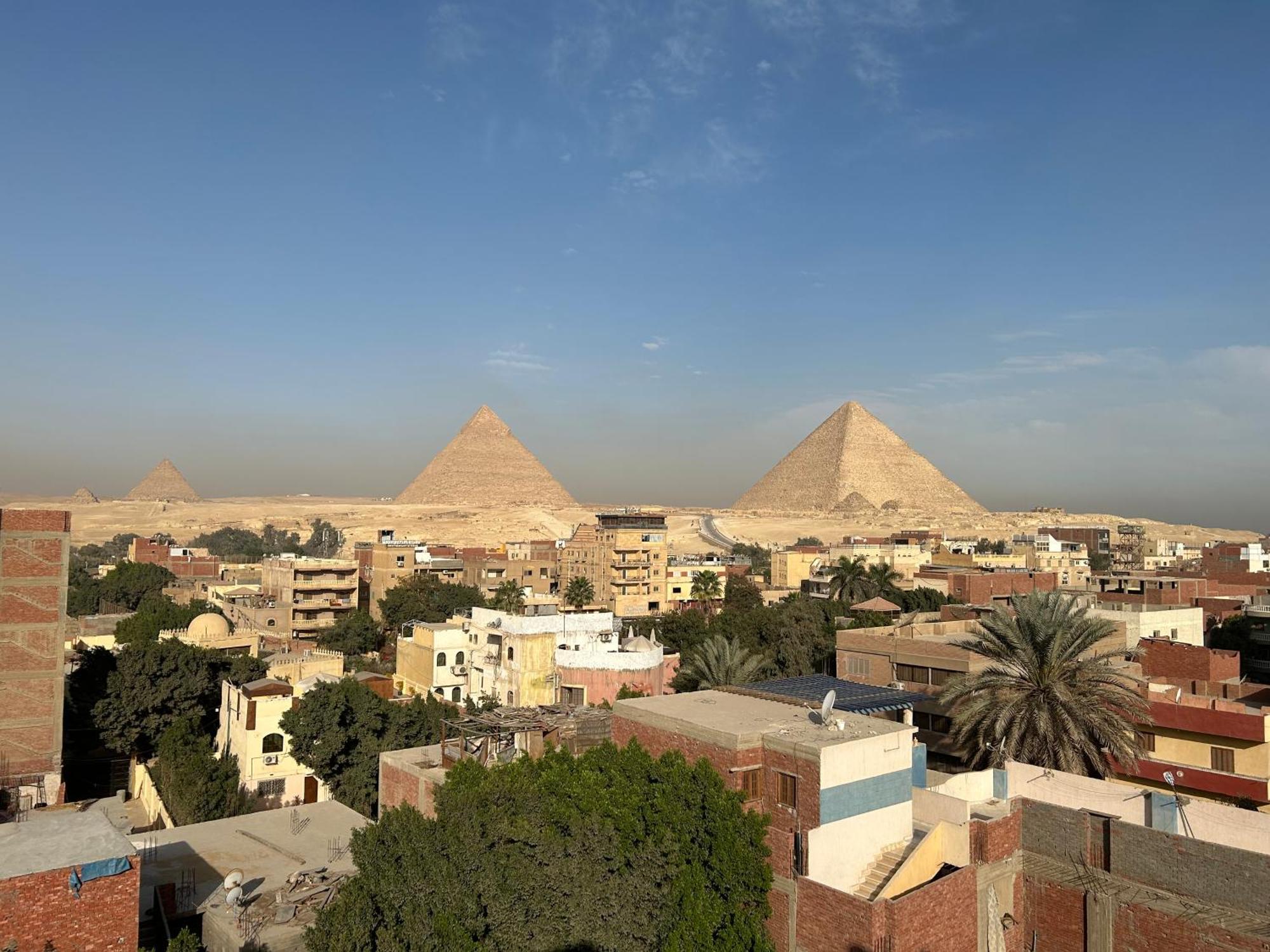 Loay Pyramids View Apartment Cairo Exterior foto