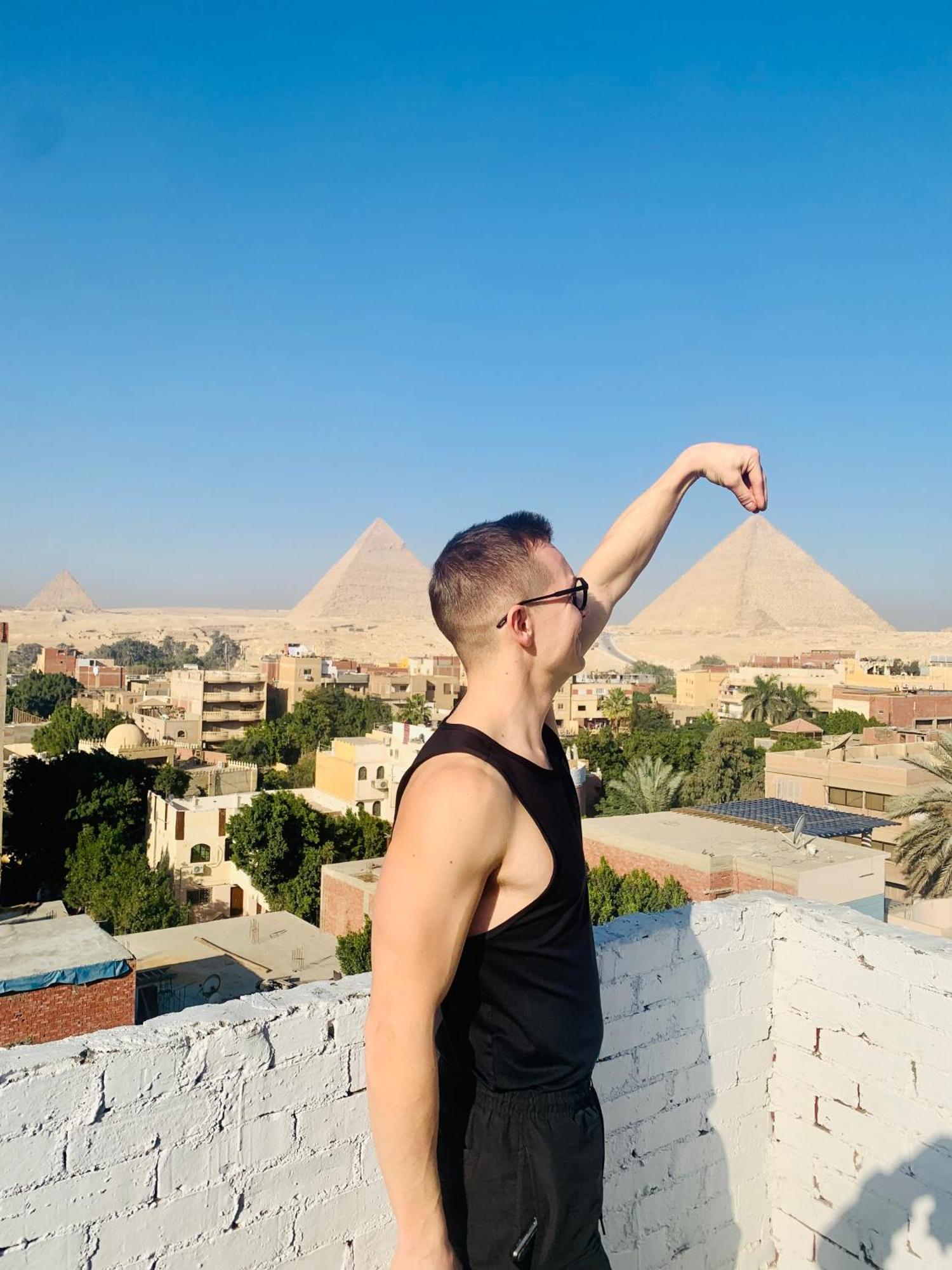 Loay Pyramids View Apartment Cairo Exterior foto