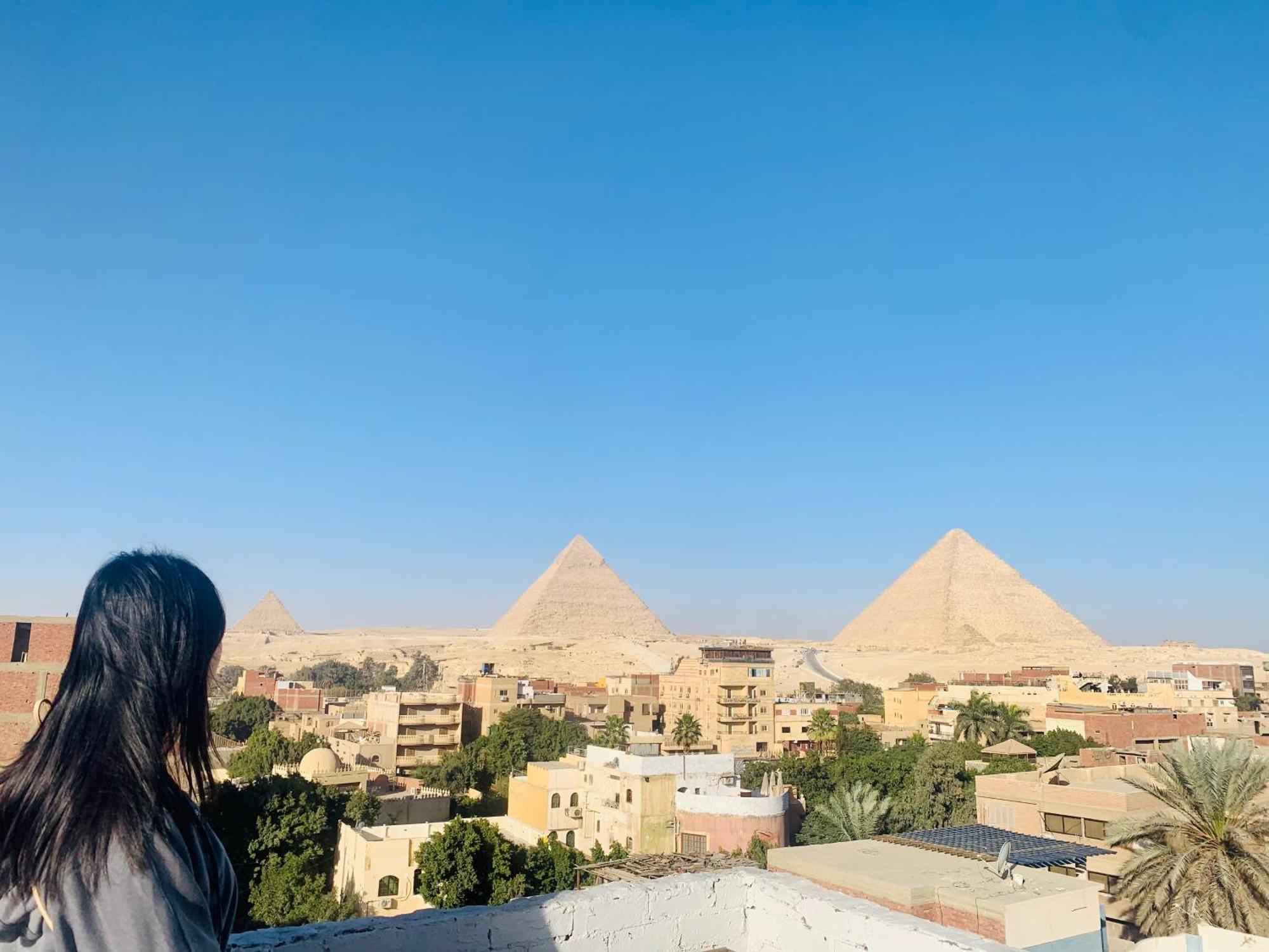 Loay Pyramids View Apartment Cairo Exterior foto