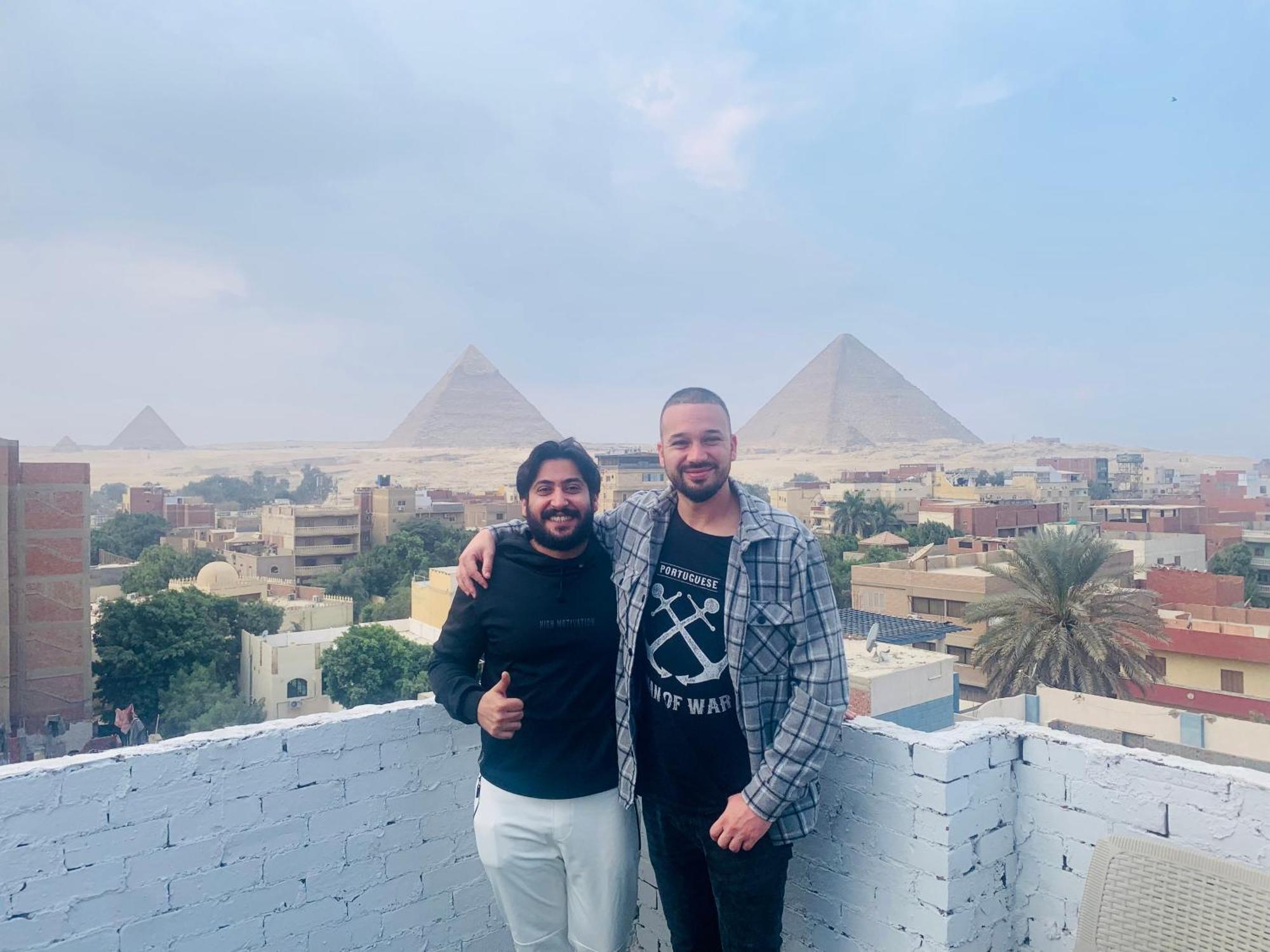 Loay Pyramids View Apartment Cairo Exterior foto
