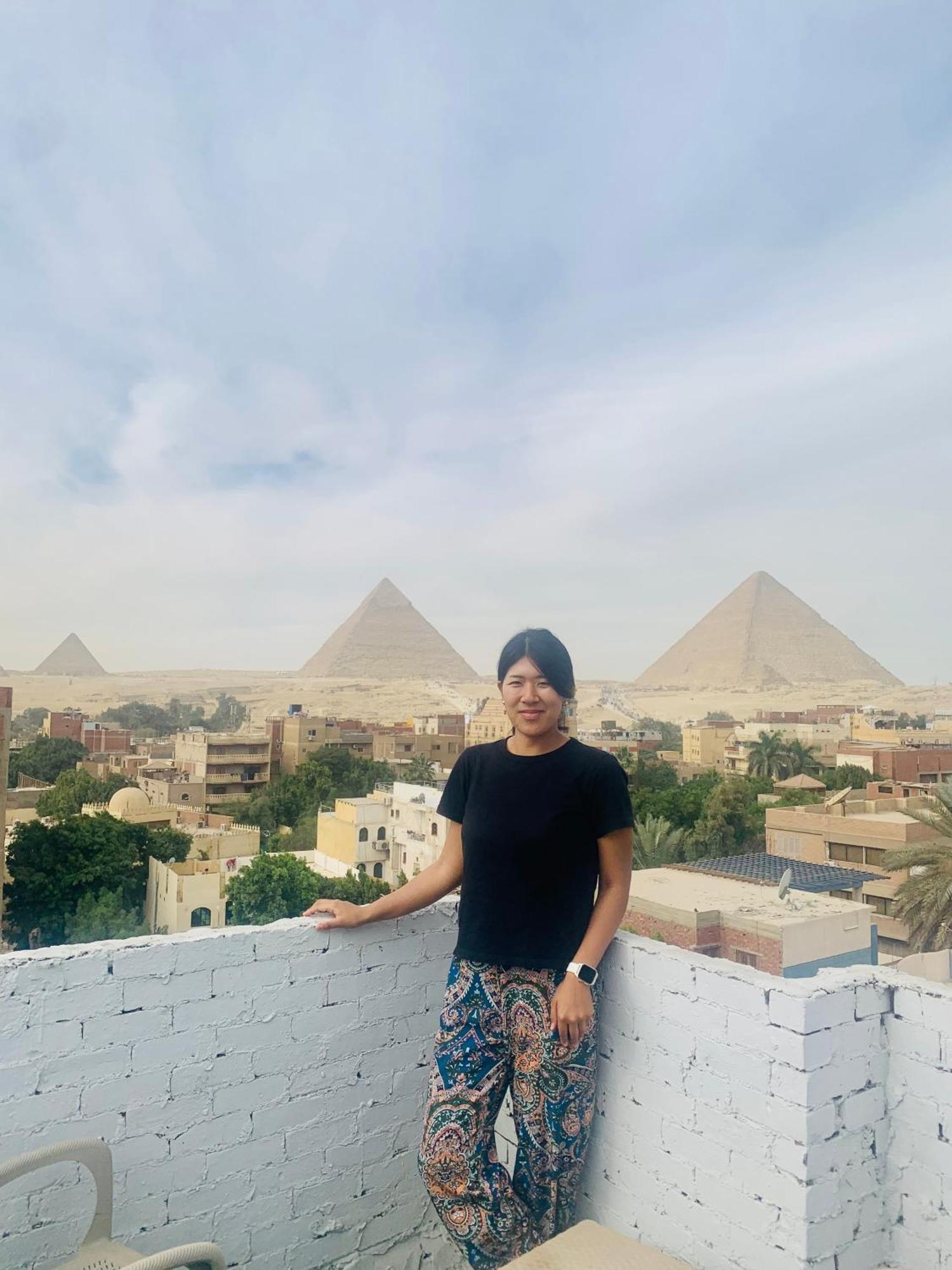Loay Pyramids View Apartment Cairo Exterior foto