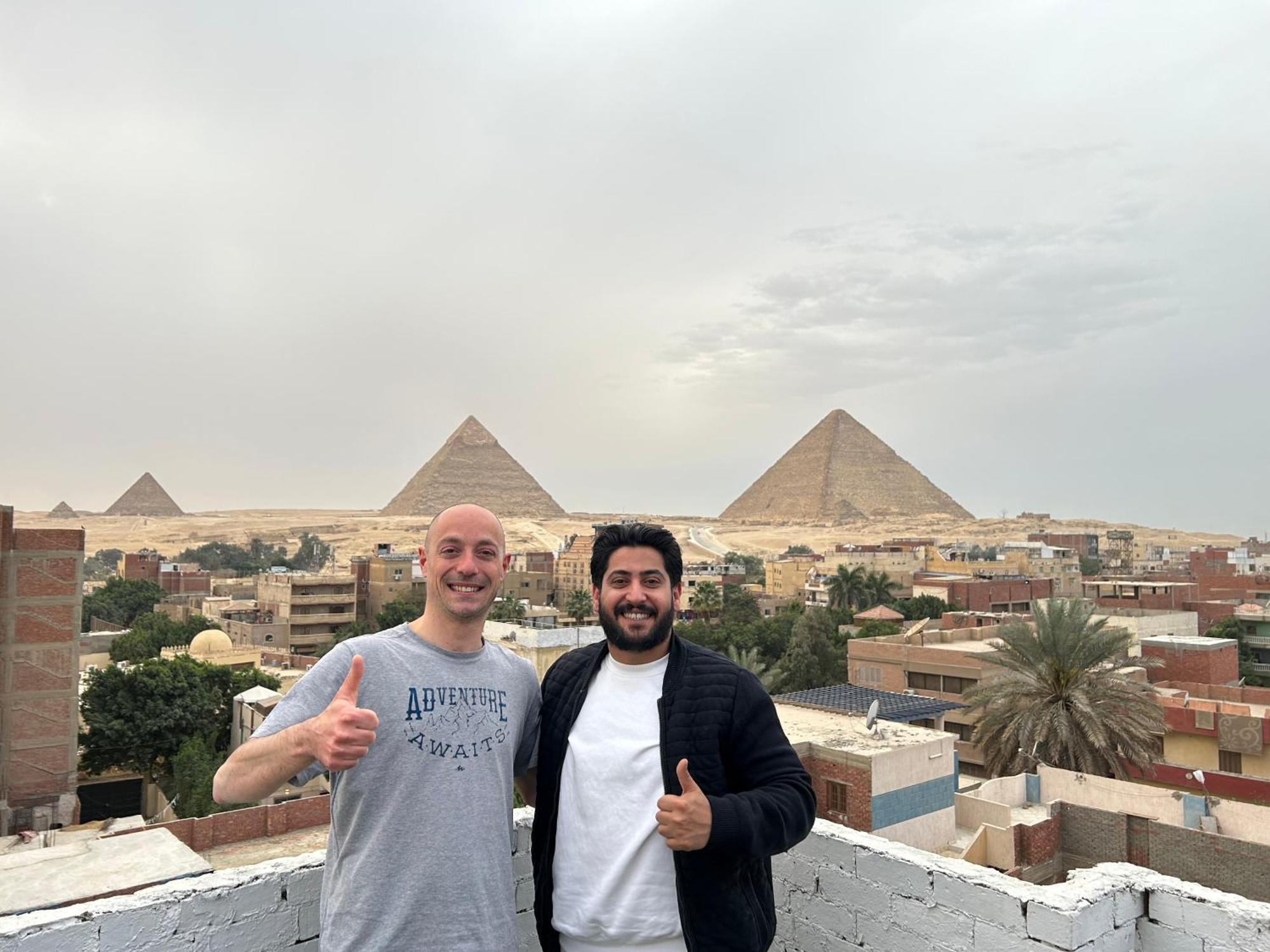 Loay Pyramids View Apartment Cairo Exterior foto