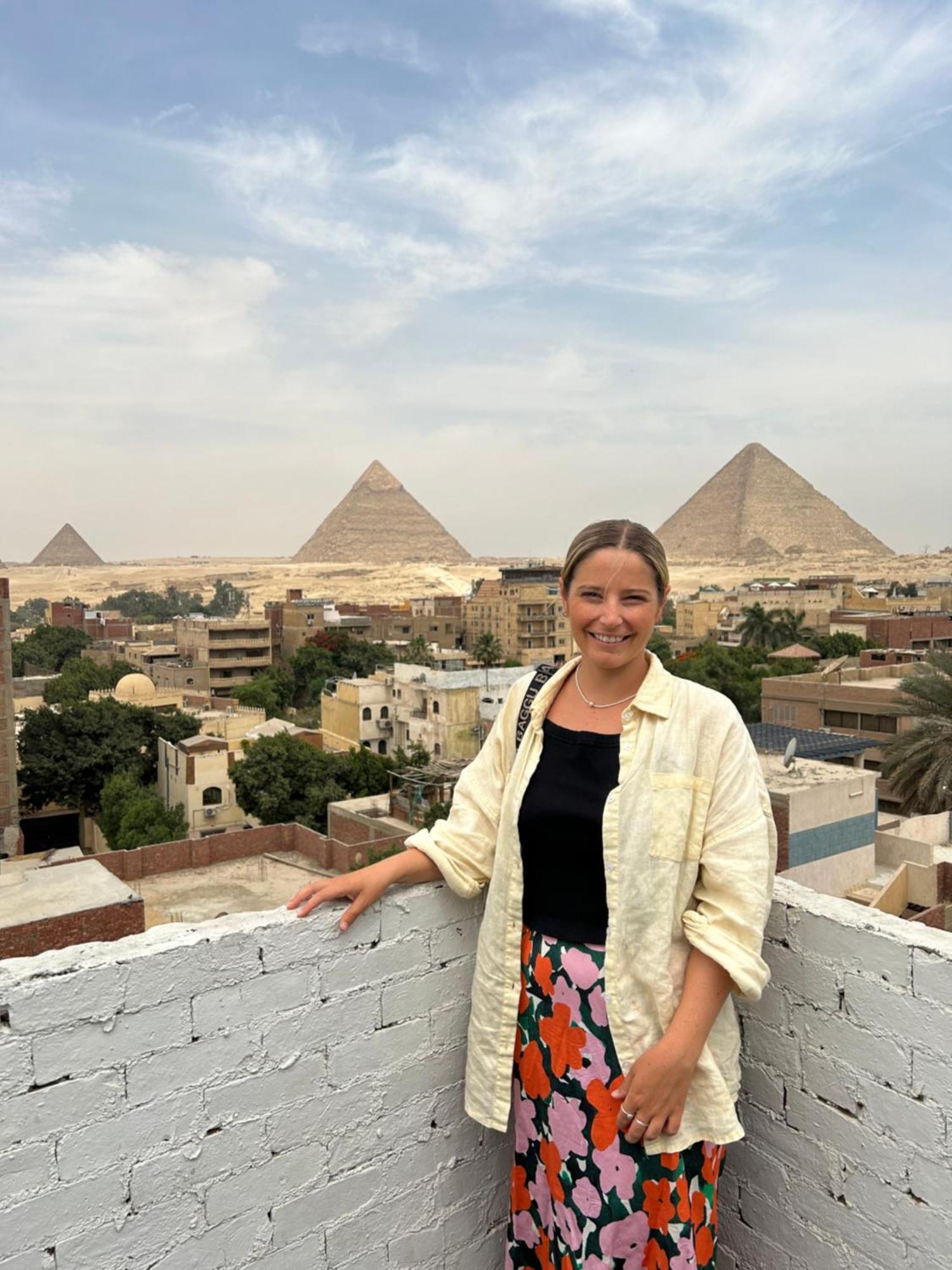 Loay Pyramids View Apartment Cairo Exterior foto