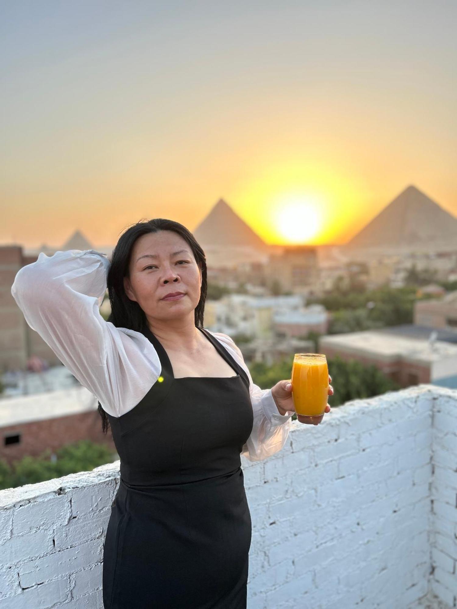 Loay Pyramids View Apartment Cairo Exterior foto