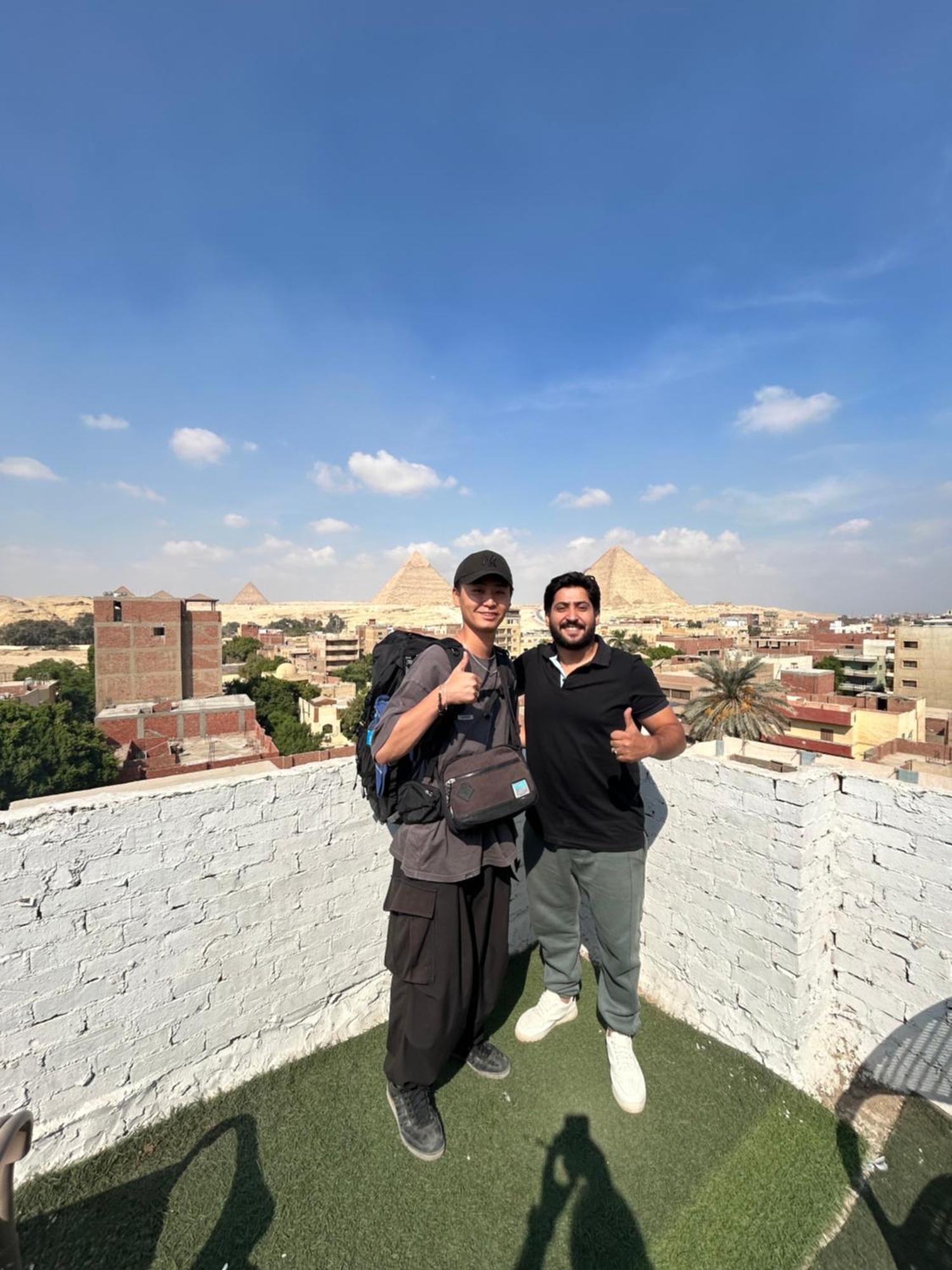 Loay Pyramids View Apartment Cairo Exterior foto